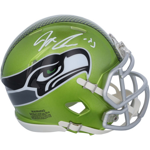 Jaxon Smith-Njigba Autographed Seattle Seahawks Mini Flash Speed Helmet Fanatics