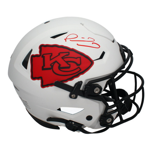 Patrick Mahomes Autographed Chiefs Authentic Lunar Speed Flex Helmet Beckett