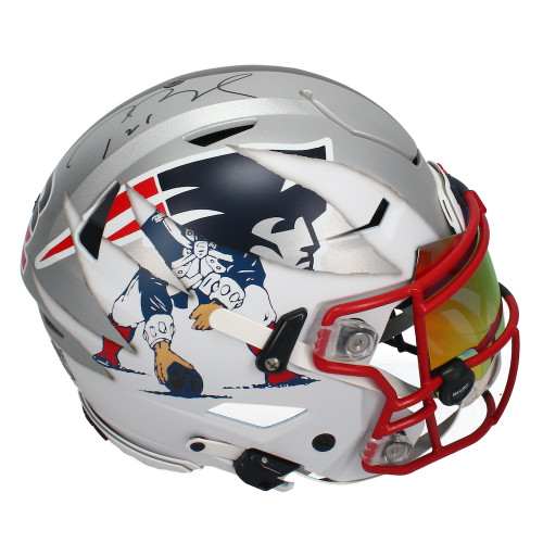 Tom Brady Autographed Patriots / Bucs FSM Mashup Speed Flex Helmet Fanatics