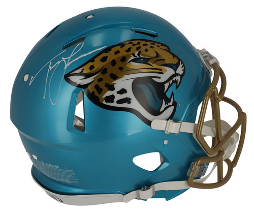 Trevor Lawrence Autographed Jaguars Authentic Flash Speed Helmet Fanatics