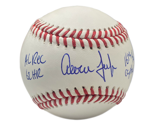 Aaron Judge Autographed "16th Yankee Captain" MLB Baseball Fanatics LE 1/16