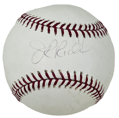 J.R Richard Autographed Houston Astros Official MLB Baseball TriStar