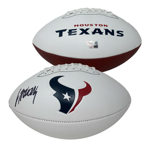 C.J. Stroud Autographed Houston Texans White Panel Football Fanatics