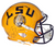 JOE BURROW Autographed "19 Heisman" LSU Tigers Yellow Speed Authentic Helmet FANATICS