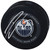 LEON DRAISAITL Autographed Edmonton Oilers Official Game Puck FANATICS