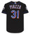 MIKE PIAZZA Autographed "HOF 2016" Mets Authentic WS Black Jersey FANATICS