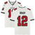 TOM BRADY Autographed "SB LV MVP" White Buccaneers Nike Liimted Jersey FANATICS