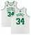 PAUL PIERCE Autographed HOF / Champ Stat Celtics White M&N Jersey FANATICS LE 34