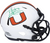 JONATHAN VILMA Autographed Miami Hurricanes Speed Mini Helmet FANATICS