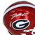 D'ANDRE SWIFT Autographed Georgia Bulldogs Flash Speed Mini Helmet FANATICS