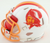 Tom Brady Autographed Buccaneers Throwback Mini Helmet w/ Visor Fanatics