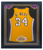 Shaquille O'Neal Autographed Los Angeles Lakers M&N  34" x 42" Framed Jersey Fanatics