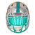 Dan Marino Autographed Miami Dolphins Custom Chrome Mini Helmet JSA