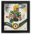 Jordan Love Green Bay Packers Framed 15" x 17" Game Used Football Collage LE 50