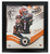 Ja'Marr Chase Bengals Framed 15" x 17" Game-Used Football Collage LE 50