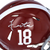 John Metchie Autographed Alabama Crimson Tide Mini Speed Helmet Fanatics