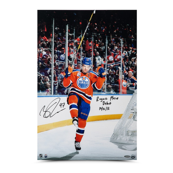 Connor McDavid Autographed & Inscribed Playoff Collage 20 x 24 – Super  Sports Center