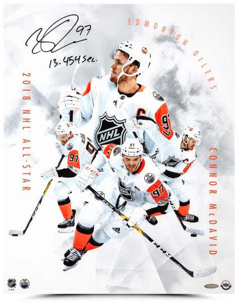 CONNOR MCDAVID Autographed & Framed “2020 All-Star” 20x24 Photo UDA - Game  Day Legends
