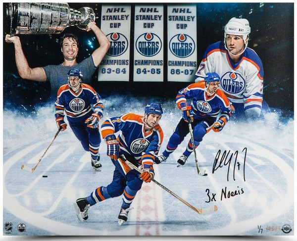 CONNOR MCDAVID Edmonton Oilers Autographed Back To Back Art Ross 16 x 20  Photograph UDA - Game Day Legends