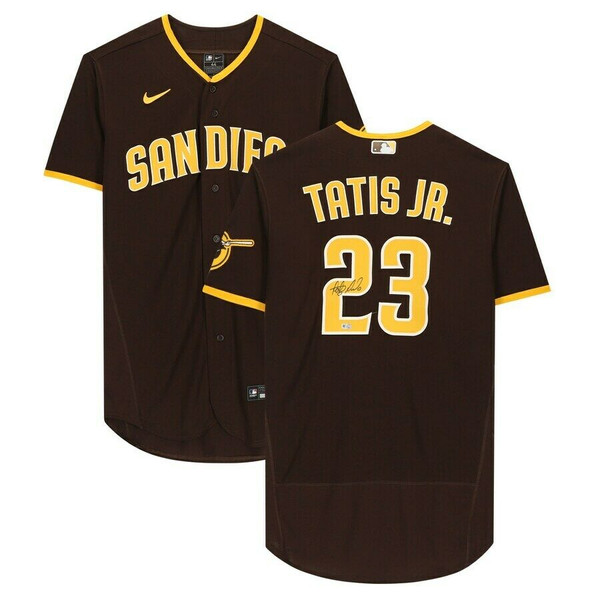 Fernando Tatis Jr. Authentic Team-Issued San Diego Padres Road