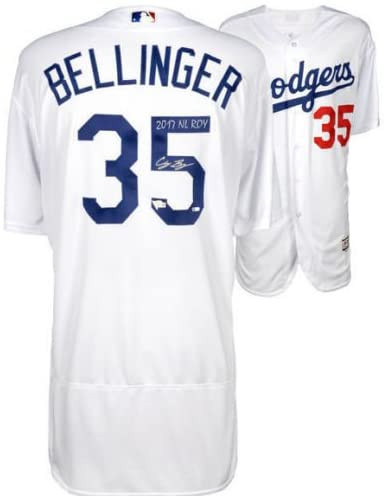 Cody Bellinger Autographed and Framed White Dodgers Jersey