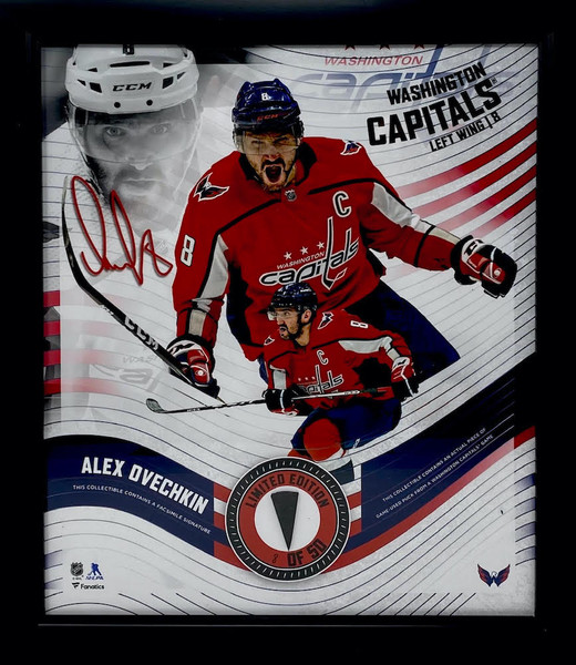 Alexander Ovechkin Washington Capitals Framed 15 x 17 NHL Power Play Goals Record Collage
