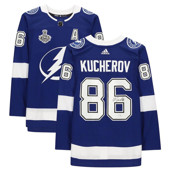 Sold at Auction: Authentic Nikita Kucherov Signed Tampa Bay