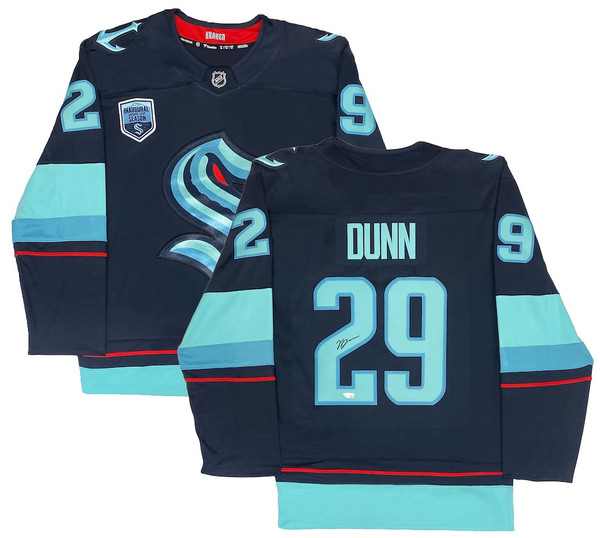 Vince Dunn Seattle Kraken Autographed Navy Adidas Authentic Jersey with  Inaugural Season Jersey Patch - Autographed NHL Jerseys at 's Sports  Collectibles Store