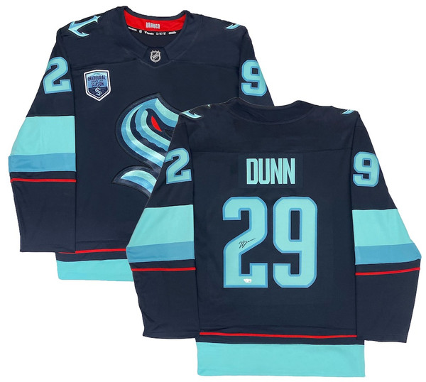 Vince Dunn Seattle Kraken 2022 St. Patrick Green 29 Jersey Jersey - Bluefink