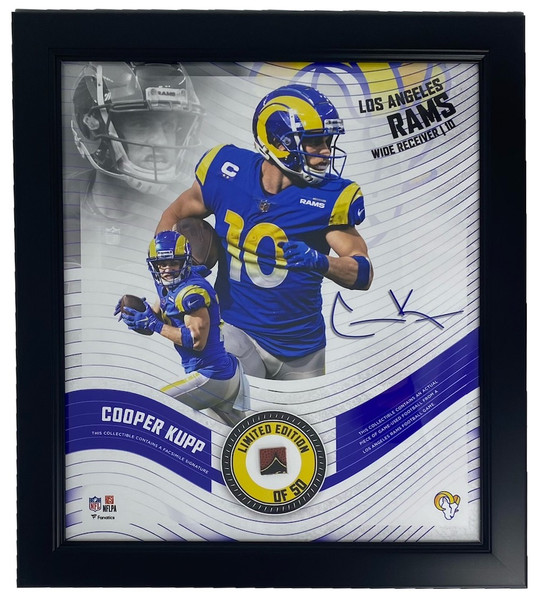 Shop Cooper Kupp Los Angeles Rams Super Bowl LVI Champions MVP Collage with  Game-Used Football