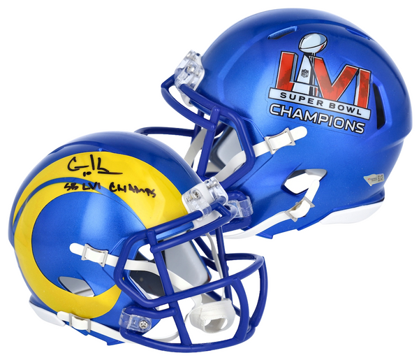 The Adventure Begins  2022 Cooper Kupp STS Auto Mini Helmet - The