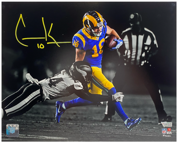 Cooper Kupp Los Angeles Rams Fanatics Authentic Autographed 11 x 14 Royal  Jersey Running Spotlight Photograph in 2023