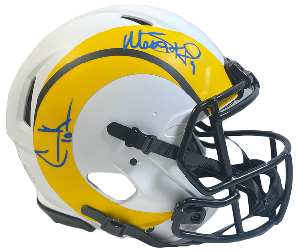 COOPER KUPP Autographed Los Angeles Rams Black and Yellow Eclipse Speed  Authentic Helmet FANATICS - Game Day Legends