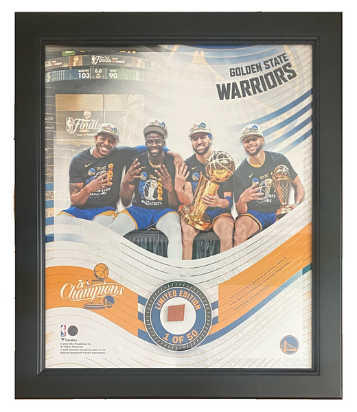 GOLDEN STATE WARRIORS 2022 NBA Champs 15" x 17" GU Basketball Collage