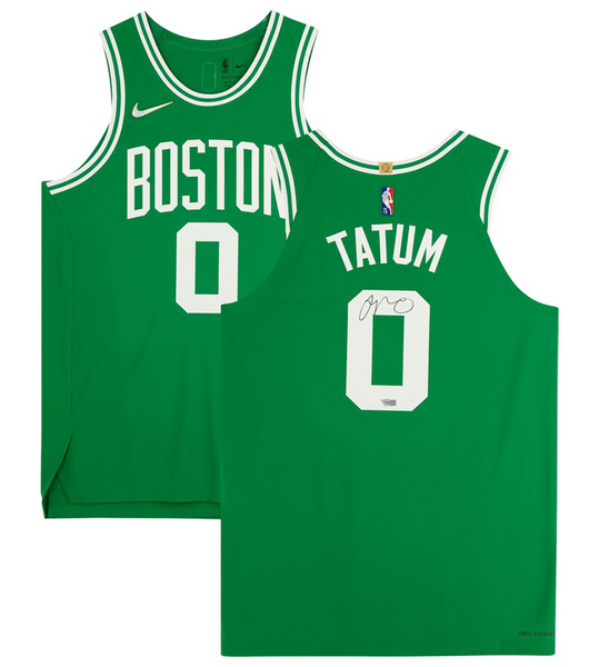 Jayson Tatum Autographed Boston Celtics Nike Authentic White Jersey - The  Autograph Source