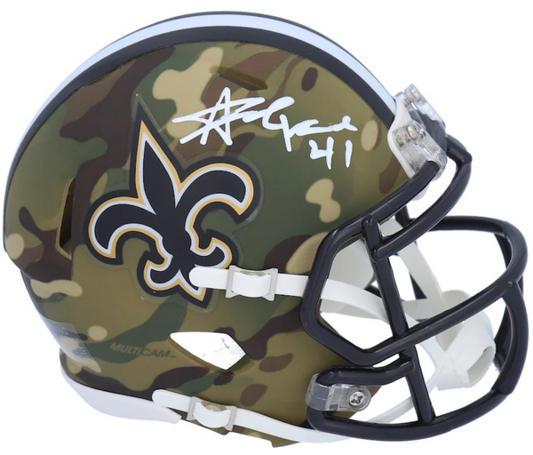 : Taysom Hill Autographed Saints Eclipse Black Full Size