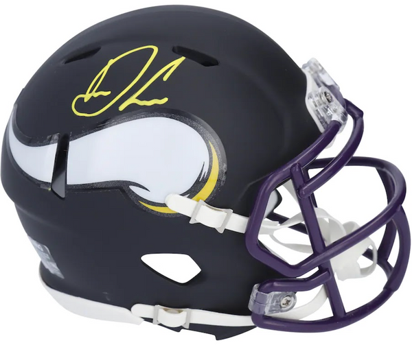 Dalvin Cook Autographed Vikings Lunar Eclipse Replica F/S Football Helmet -  JSA