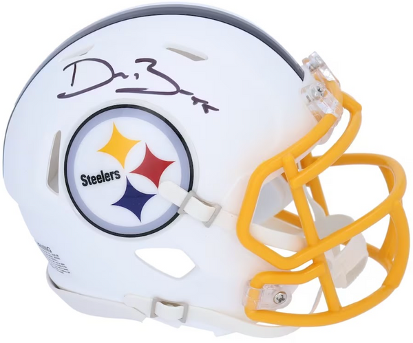 CHASE CLAYPOOL Autographed Pittsburgh Steelers Camo Mini Helmet FANATICS