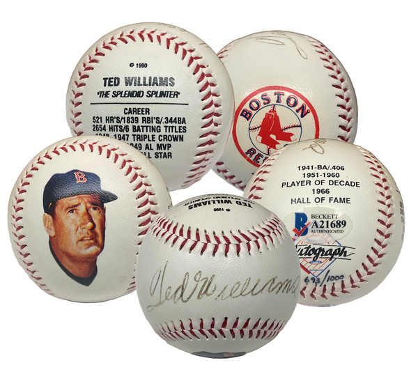 Sold at Auction: Authentic Ted Williams Autograph GREATEST HITTER!