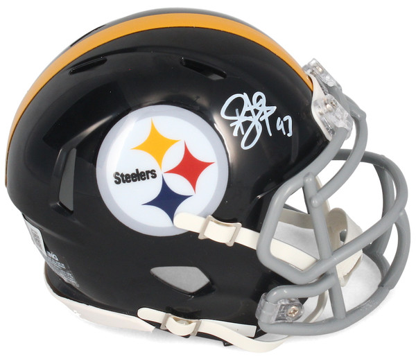 Pat Freiermuth Autographed Pittsburgh Steelers Lunar Eclipse White