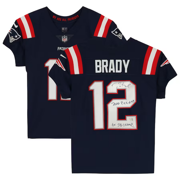 Tom Brady Patriots Red Nike Elite Jersey Size 56 for Sale in