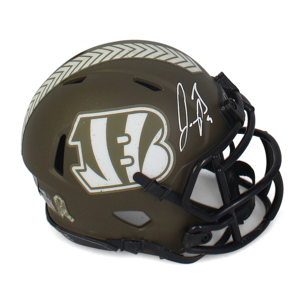 Joe Burrow Autographed Cincinatti Bengals Helmet – Latitude Sports