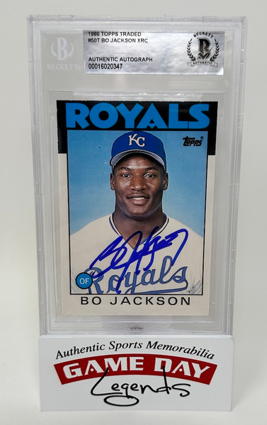 MLB TOPPS BO JACKSON サインカード枚50限定 MLB TOPPS BO JACKSON サインカード枚50限定