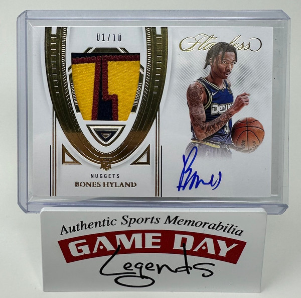 NBA DONRUSS Bones Hyland RC サインカード NBA DONRUSS Bones Hyland RC サインカード 2021-22 Panini