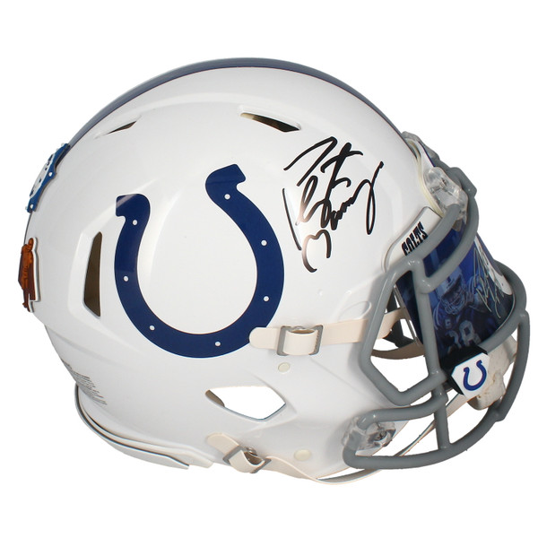 Peyton Manning Autographed Colts Authentic Speed Helmet w/ Visor