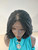 Fully hand braided lace front wig - Linda color 1 in 10"