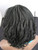 Fully hand braided lace front wig - Linda color 1 in 6"