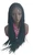  Fully hand braided lace front wig - Hope Color #1 in 22" 