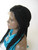  Hand braided lace front wig Micro Braids-Hannah  Color #1 in 16"