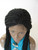  Hand braided lace front wig Micro Braids-Hannah  Color #1 in 16"